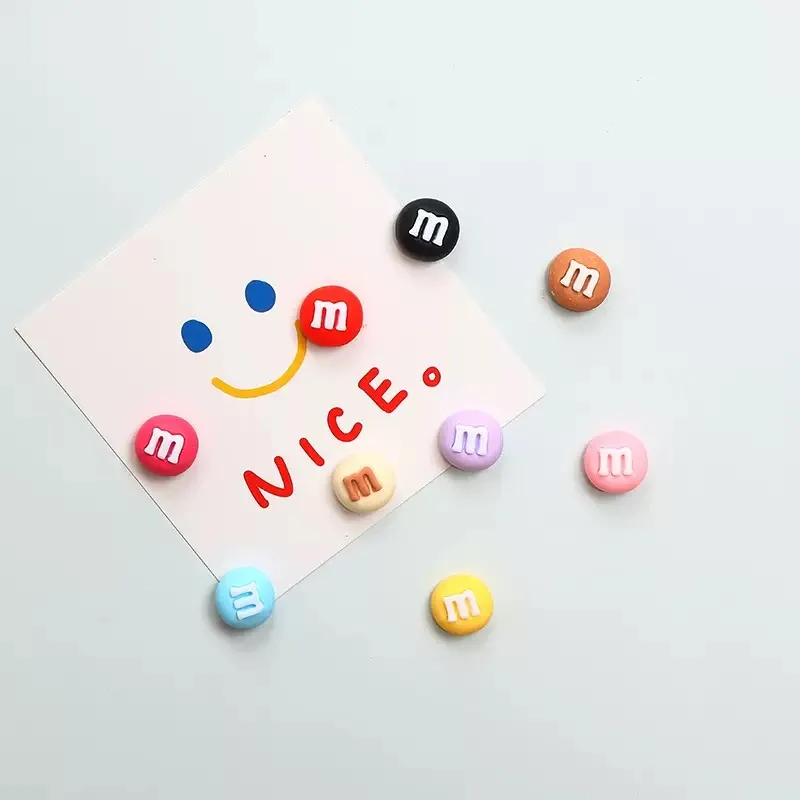 9pcs Cartoon Refrigerator Magnet Personalized Creative Magnet Home Decoration Whiteboard Photo Message Board Home Decoration