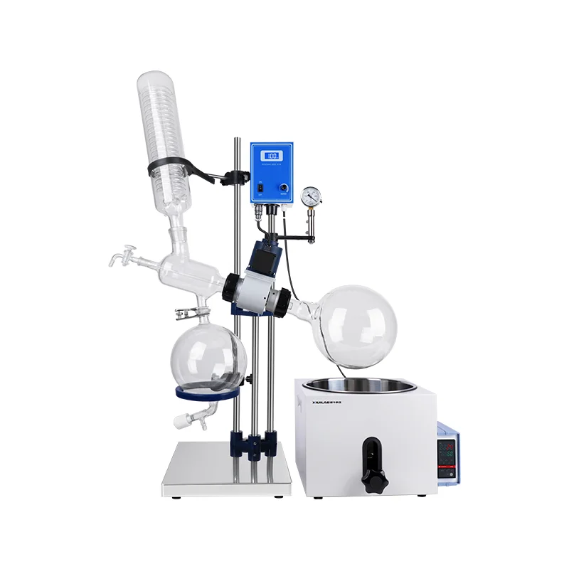 RE-501 5L Rotary Evaporator Laboratory Small Automatic Lifting Purification Condensation Distiller Evaporator