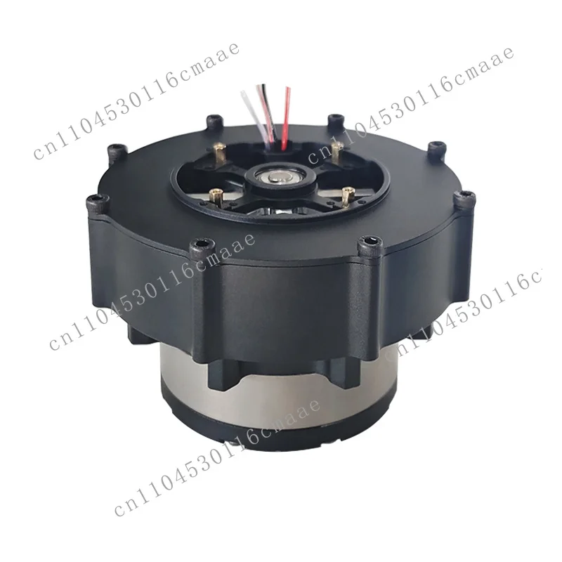 Brushless DC Servo Motor Precision SP8108-48 35.5nm Outer Shaft Actuator with Sensor Flat Panel Motor