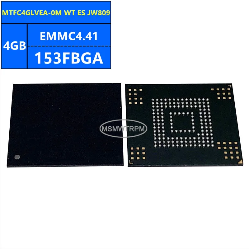 

MTFC4GLVEA-0M WT ES JW809 EMMC4.41 4GB 153FBGA Memory Chip IC Electronic Components New Original