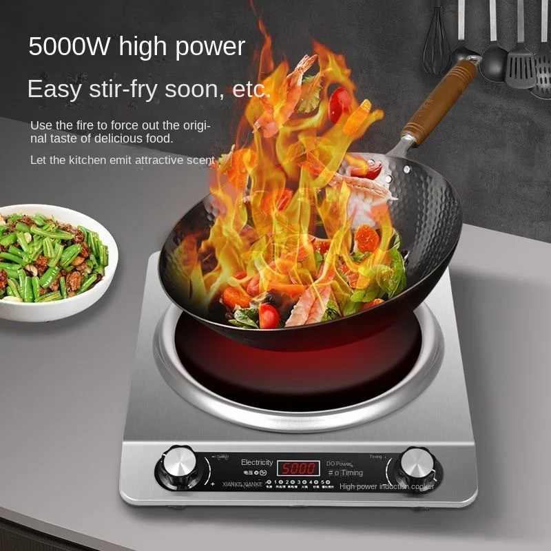 HOZYAUSHKA 오목 유도 호브, 3500W 고출력, 최대 가열 시간 60kg, 24 시간