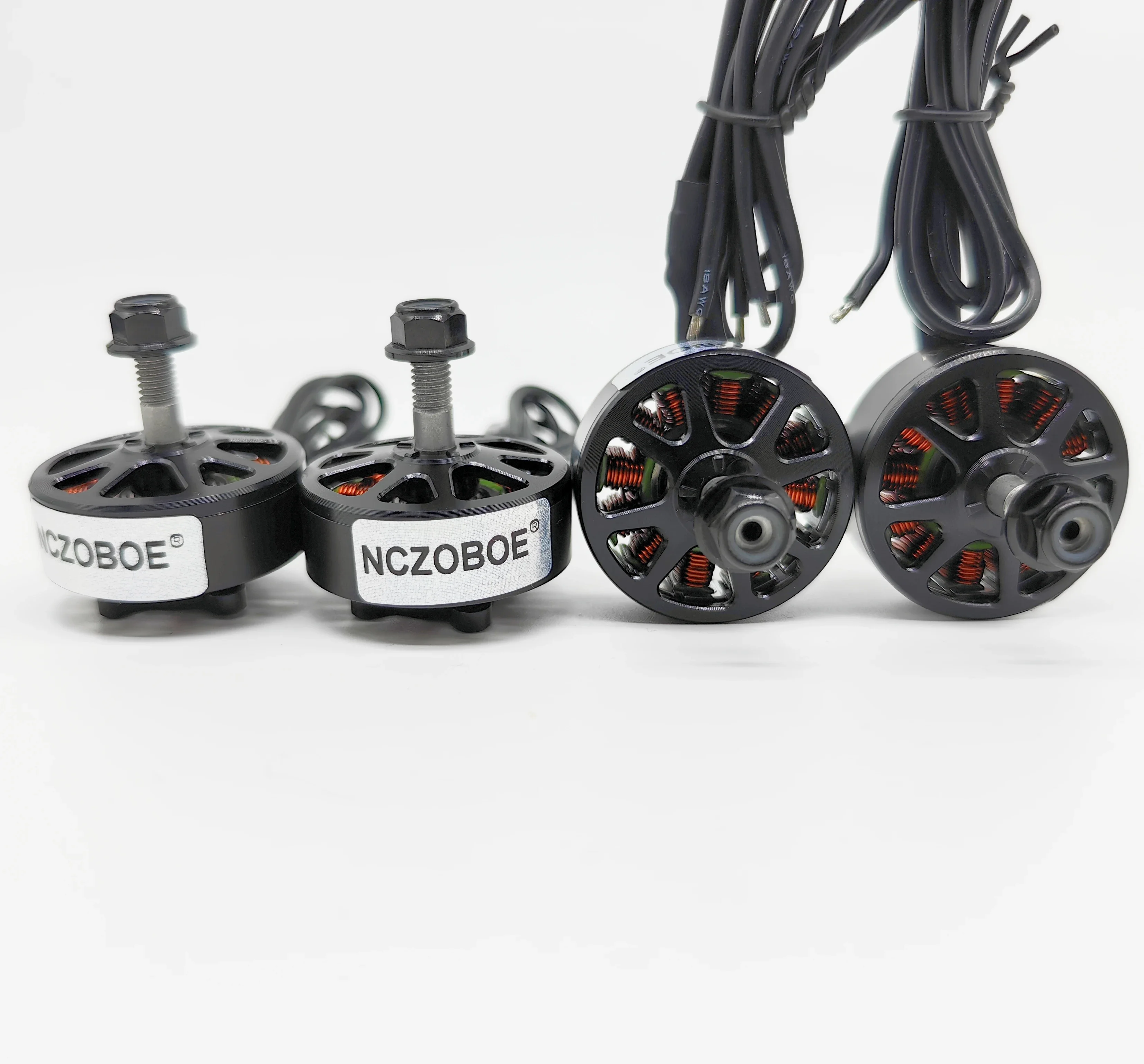 NCZOBOE 2807 1300KV 4-6S Black Brushless Motors Racing Drone