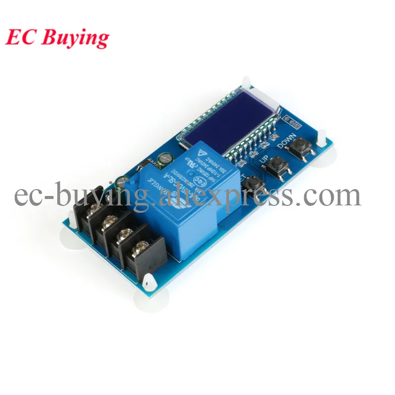 DC 6-60v 30A Storage battery Charging Control Module Protection Board Charger Time Switch LCD Display XY-L30A