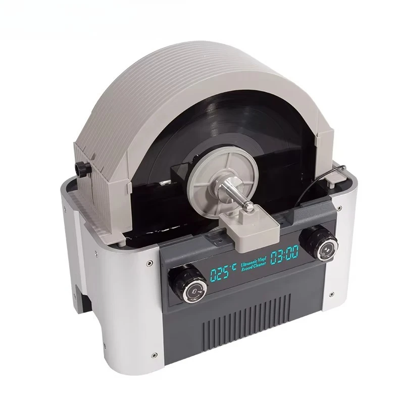 CS6.1 Pro Ultrasound Professional Vinyl Record Cleaner Ultrasonic Cleaning Machine for 10'12 Inch Records