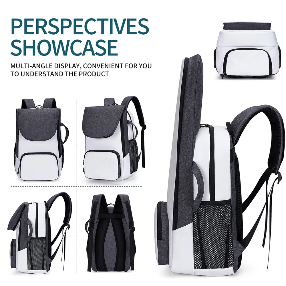 1PCS Tennis Backpack Tennis Bag for Women Men - Tennis Bag Holds 2 Rackets, Badminton Squash, Pickleball Paddles Balls