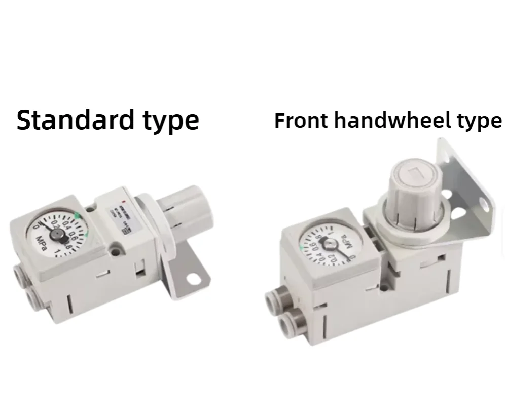 Pneumatic Miniature Pressure Regulating Valve ARM10-06 ARM10-08 ARM10F2-18 ARM10F2-20 Mini Manifold Pressure Reducing Valve
