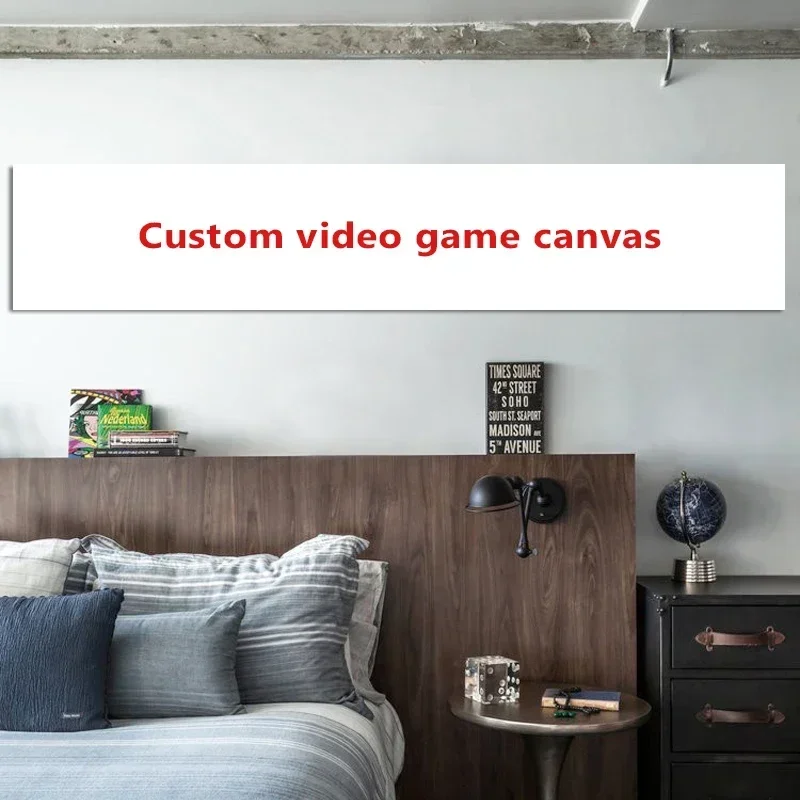 

VIP -1 шт. персонализированный постер для видеоигр, Мультяшные картины, художественные картины на холсте, настенное искусство для домашнего декора, аниме постер