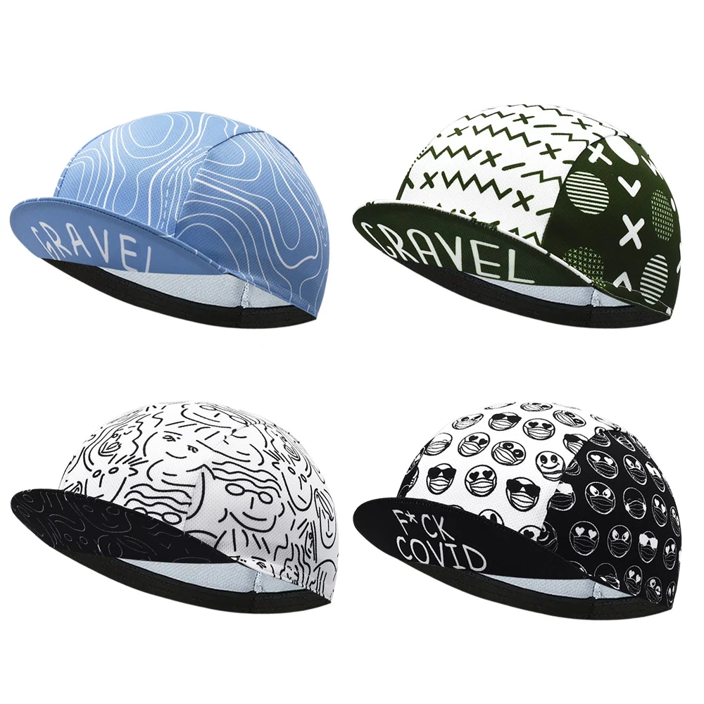 4 Styles Gravel New CLassical Cycling Caps Breathable Unisex Gorra Ciclismo JIASHUO