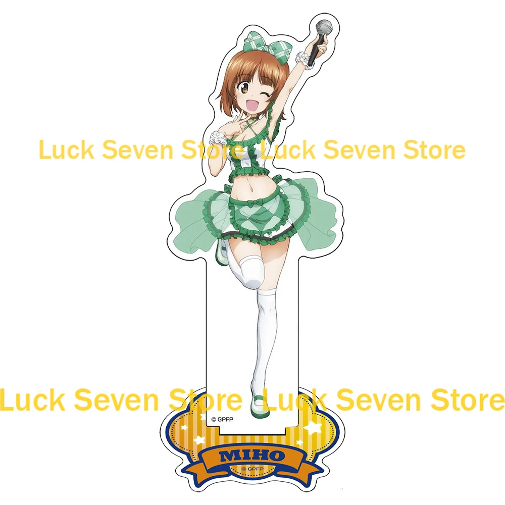 Guo Xiao Luo Anime Peripheral Store Girls und Panzer das Finale Miho Maho Erika Koume HD Characters Acrylic Stand desktop Decor
