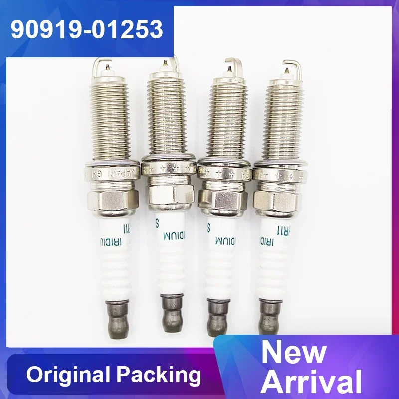 

1/4pcs 90919-01253 SC20HR11 Brand New Iridium Spark Plug For Toyota Corolla Prius Lexus Scion 90919 01253 SC20HR-11 9091901253