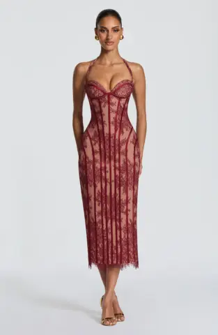 aliexpress burgundy dress Evening -AliExpress Endless Blu