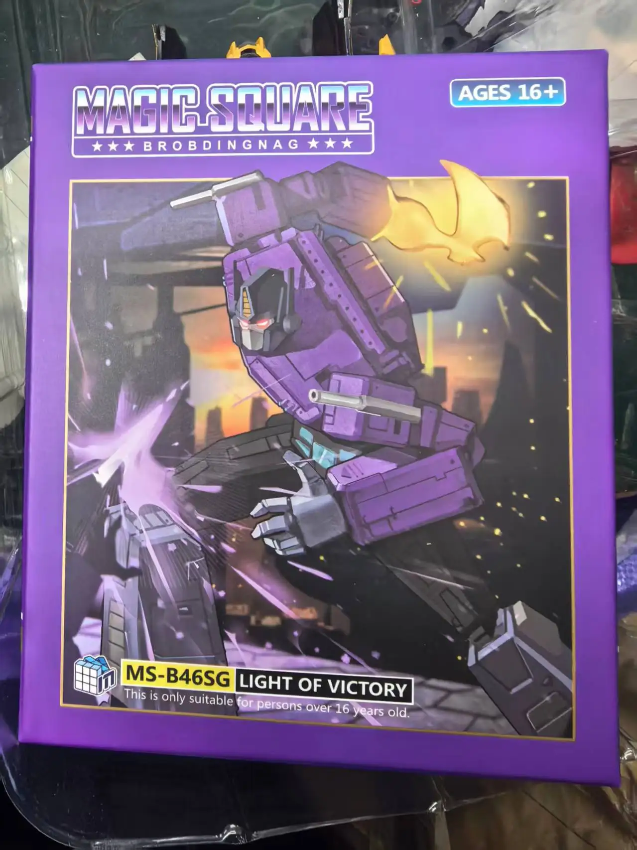 

В НАЛИЧИИ: Фигурка Magic Square MS-TOYS MS-B46SG MSB46SG 2.0 VER Purple OP Prime
