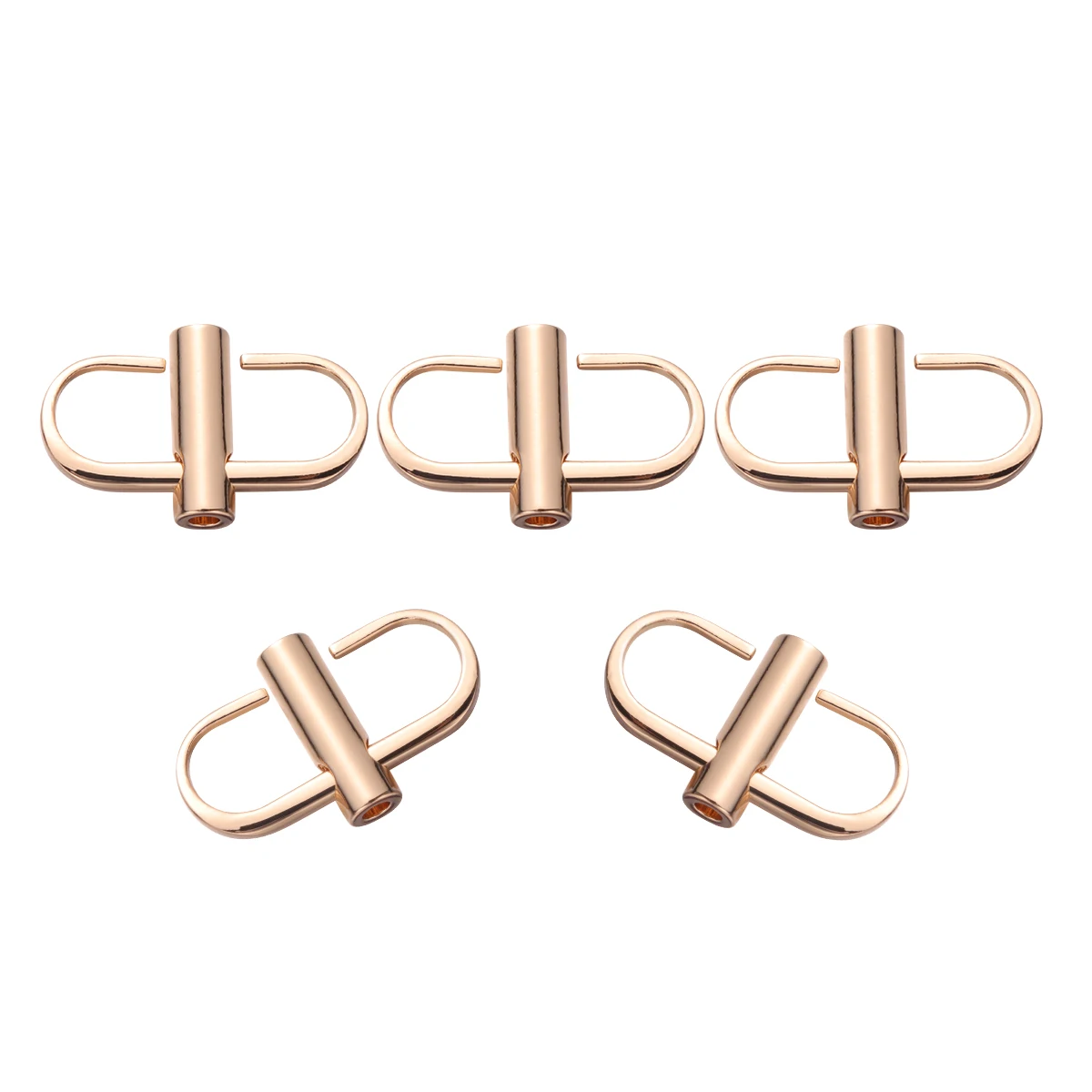 

5 Pcs Regulator Chain Buckle Luggage Accessories Bag Adjuster Screw Fastening Buckles