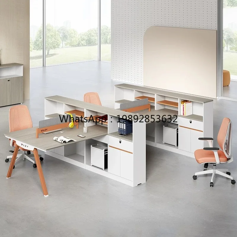 LYY Office Desk Chair Screen Workstation Employee Combination Card Seat Office Staff Desk Simple Office Furniture