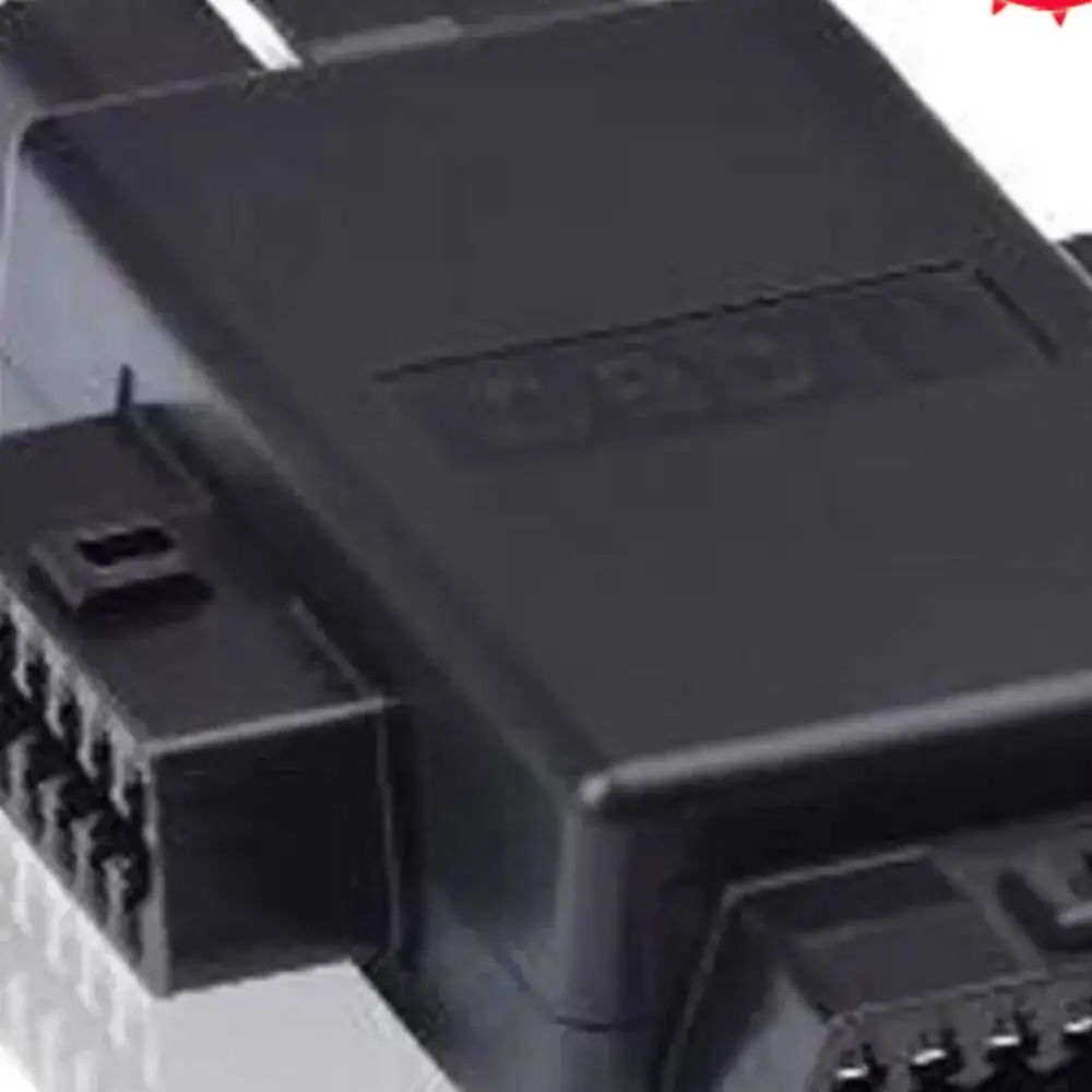 In 16 Pin OBD2 1 Male To 3 Female ELM327 Multi-Function Plug Diagnostic Cables Tool Car Connector Adapter