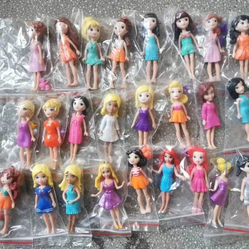 

Оригинальные мини-игрушки Disney из белоснежной шерсти, принцесса Золушка, бег, Полли, милый подарок, фотомодели, игрушки, 1 шт.