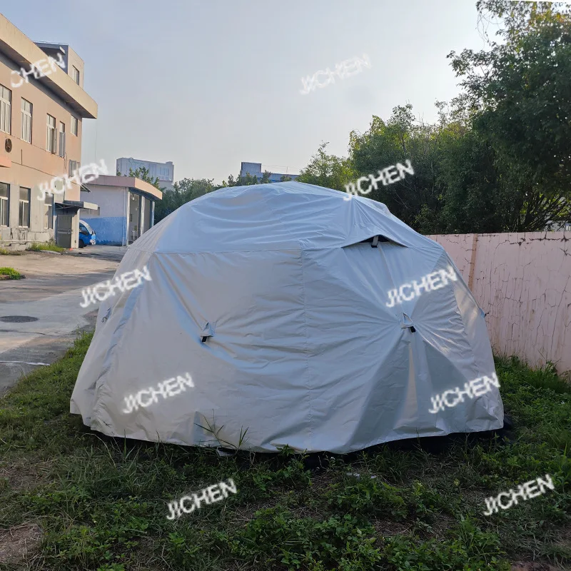 خيمة تخييم خارجية مثمنة كروية متعددة الأشخاص للسفر والعشاء معدات التخييم مظلة ذات سعة كبيرة