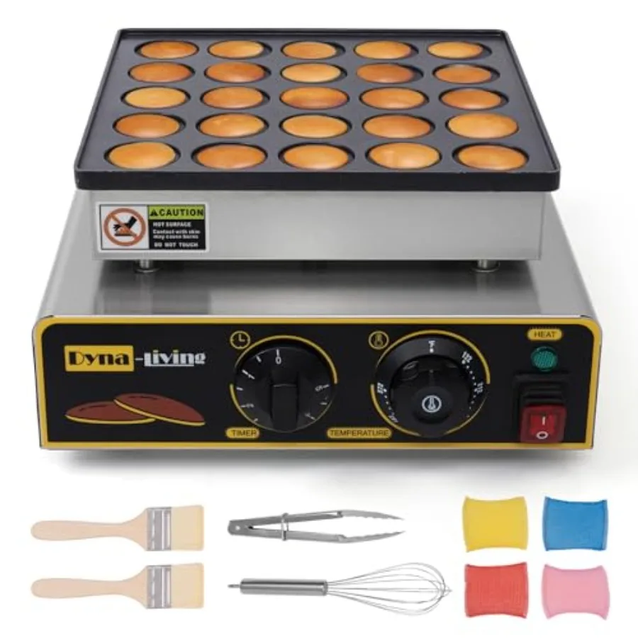 

Mini Pancake Maker Commercial Dutch Pancake Maker 950W Small Pancakes Machine Electric Dutch Pancakes Maker Non-stick Coating D