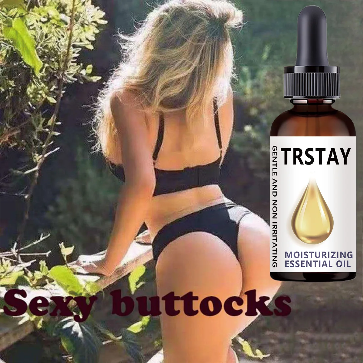 

Hip and crotch massage essential oil