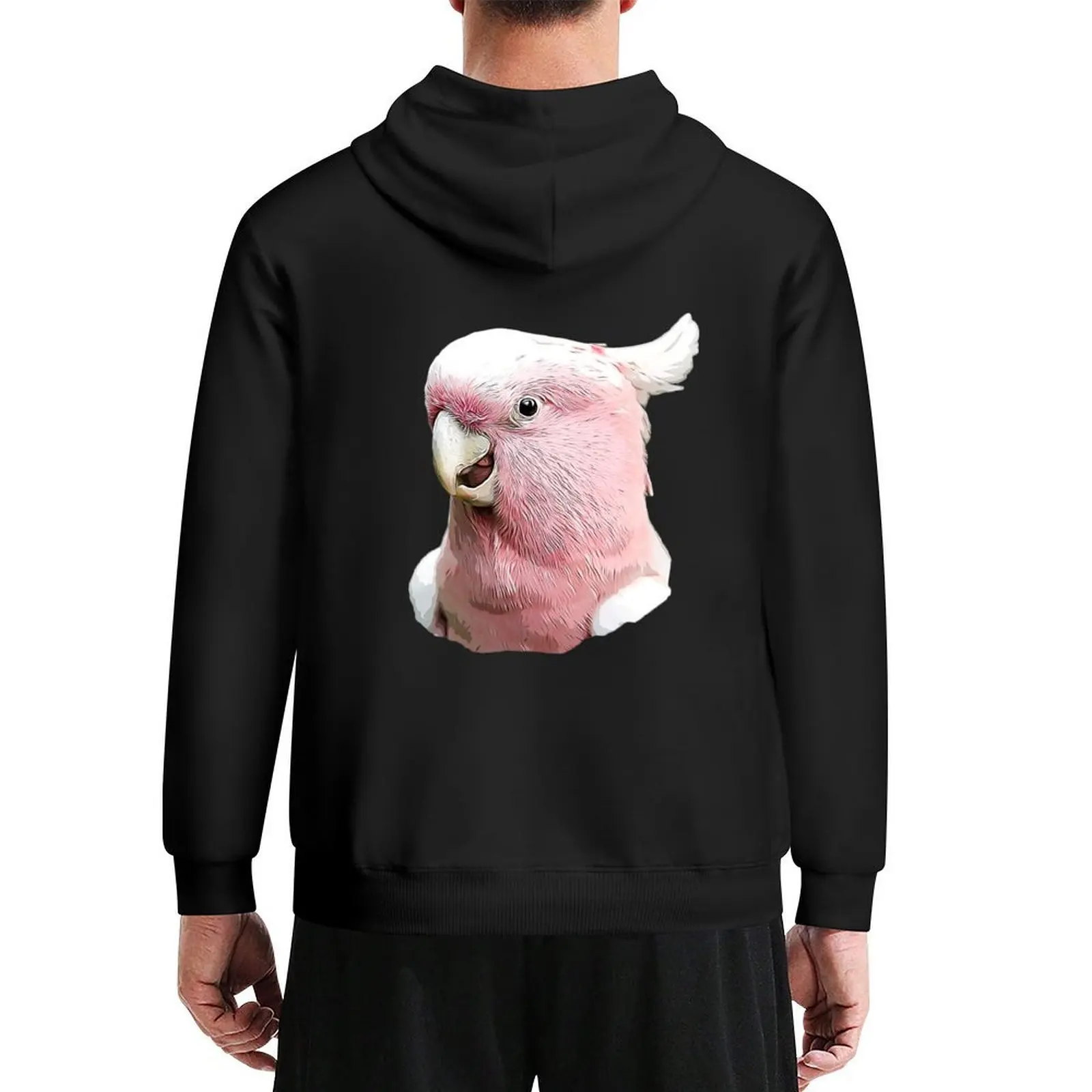 

Major Mitchell Cockatoo Hoodie korean autumn clothes men's sweat-shirt set men clothes hooded shirt hoodies for men high quality