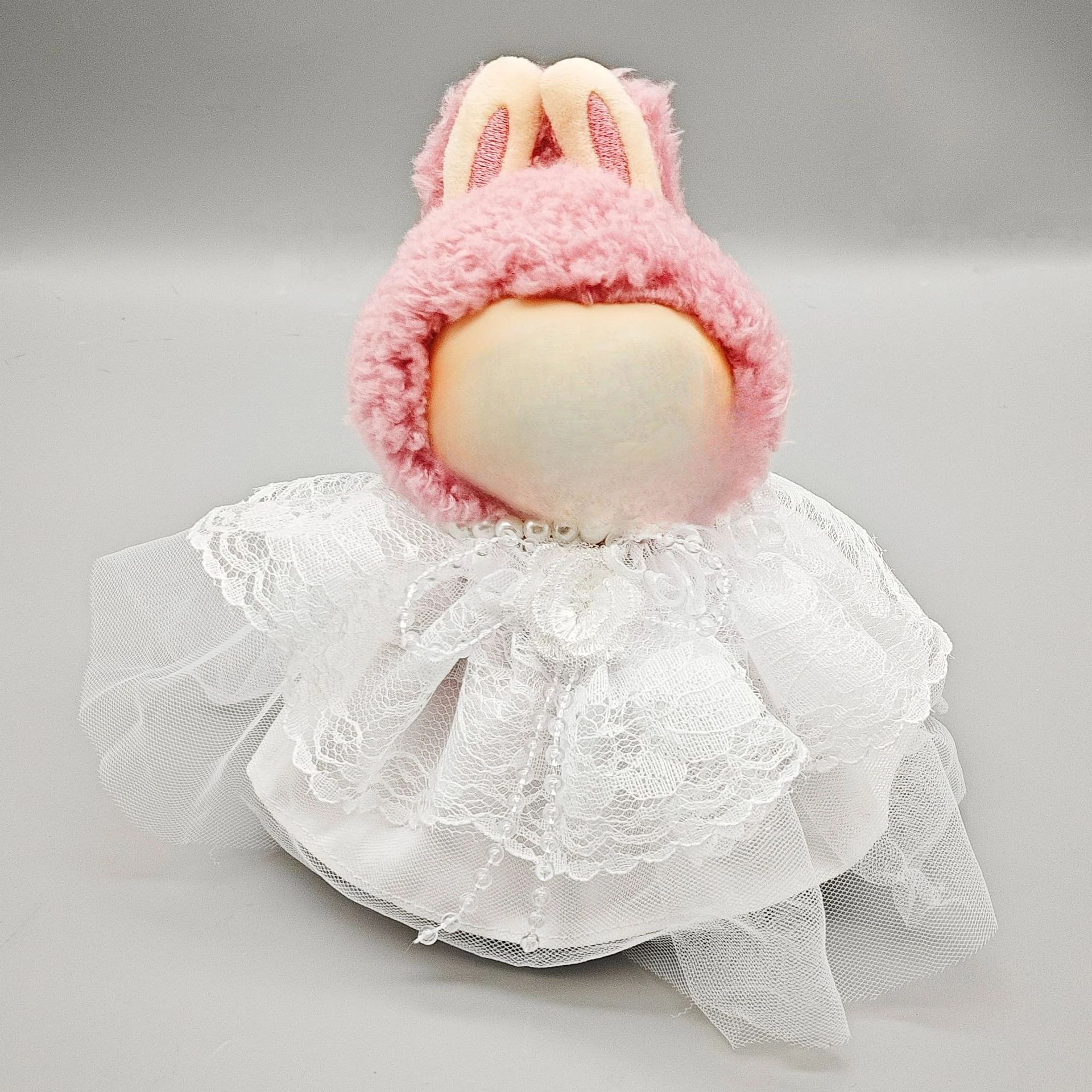 Macaron-สีชุดแต่งงานชุดสําหรับตุ๊กตา-ชุดเจ้าสาว 3 ชิ้นพร้อมผ้าคลุมหน้าและอุปกรณ์เสริมสําหรับBJD Blythe 1/6 Scale