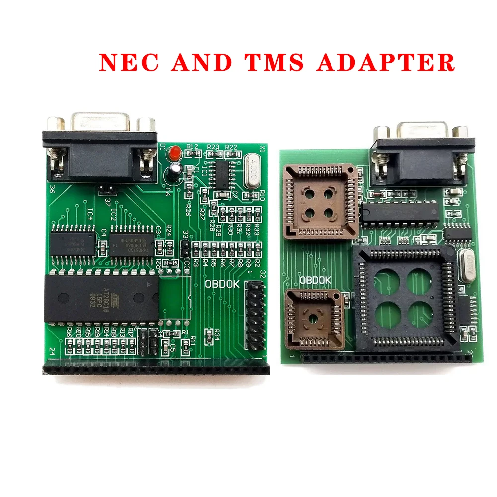 TMS and NEC Adapter Chip V1.3 Eeprom Board for UPA USB Programmer Works with USB-UPA Series Adapter Auto ECU Chip Tools Reader