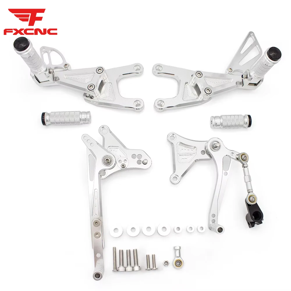 

Motorcycle Rearset Footrest For Benelli Tnt125 Tnt 125 2016 - 2020 Cnc Aluminum Alloy Rear Set Footpeg Pedal Foot Pegs New
