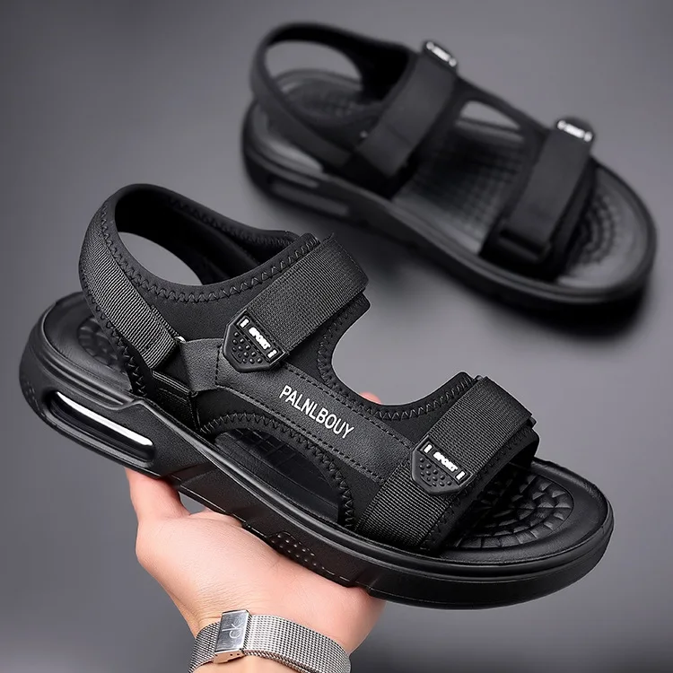 Sandals Men Summer Casual Sport Beach Shoes Fashion Non-slip Breathable Shoes Male Platform Outdoor Comforty Trend Slides 2023