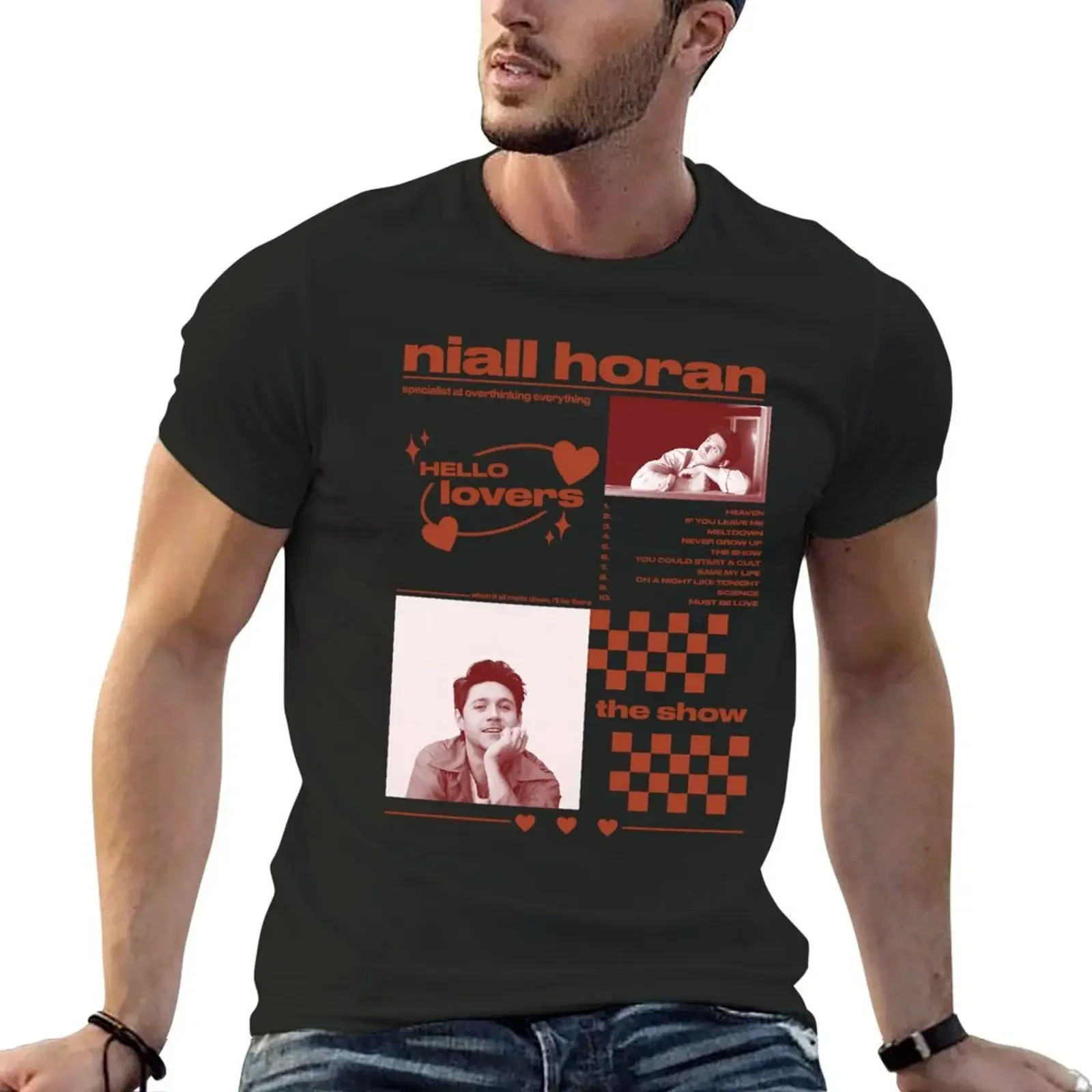 

Niall Horan The Show New Album T-Shirt oversized t shirt plain Aesthetic clothing plain t shirts men