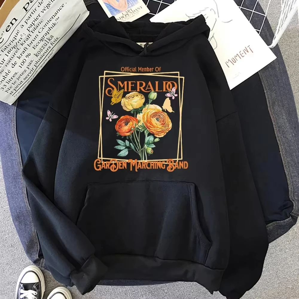 

Толстовка с капюшоном Jimin Muse 2021, модные женские толстовки Smeraldo Garden Marching Band, унисекс, осенне-зимние эстетические пуловеры Who, толстовки