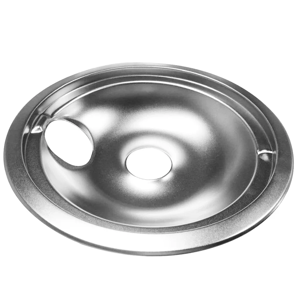 GE-Hotpoint 8' Stove Drip Pans with Locking Slot - Reflector Bowls