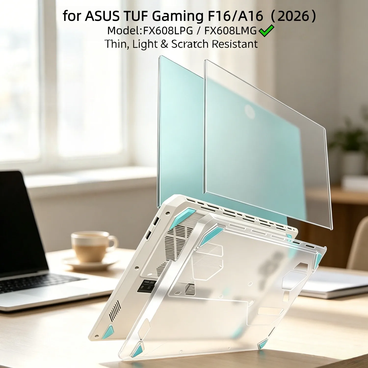 Capa Dura Fosca para Laptop ASUS TUF Gaming F16 A16 2026, Case FX608LPG FX608LMG, Proteção Anti-Risco para Tianxuan 7Pro