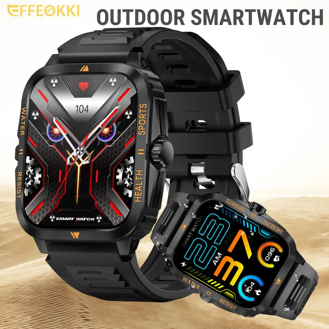 New Outdoor Smart Watch Military Waterproof Electronics Make/Answer Call Smartwatch 9 Ultra For Xiaomi Android Phone