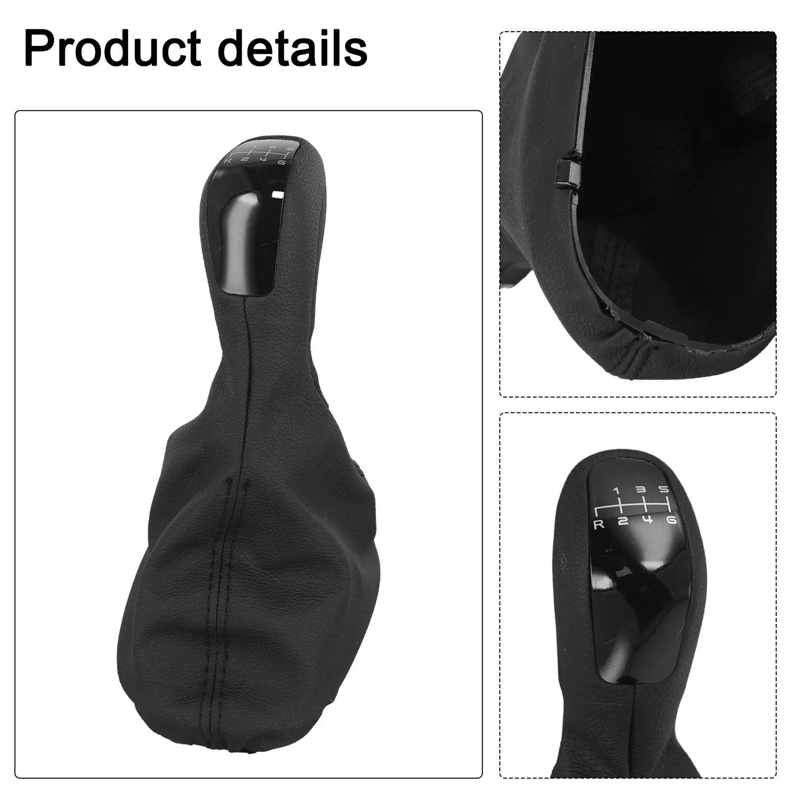 

Сменная ручка переключения передач с гетрами для Mercedes C Class W203, 6-скоростная механическая коробка передач, подходит для автомобилей 2000 2007,