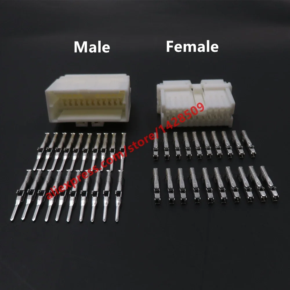 1 Set 20 Pin Auto Electric Cable Socket Auto Accessories 936500-1 936473-1 1123379-1 1123357-1 Car Unsealed Connector