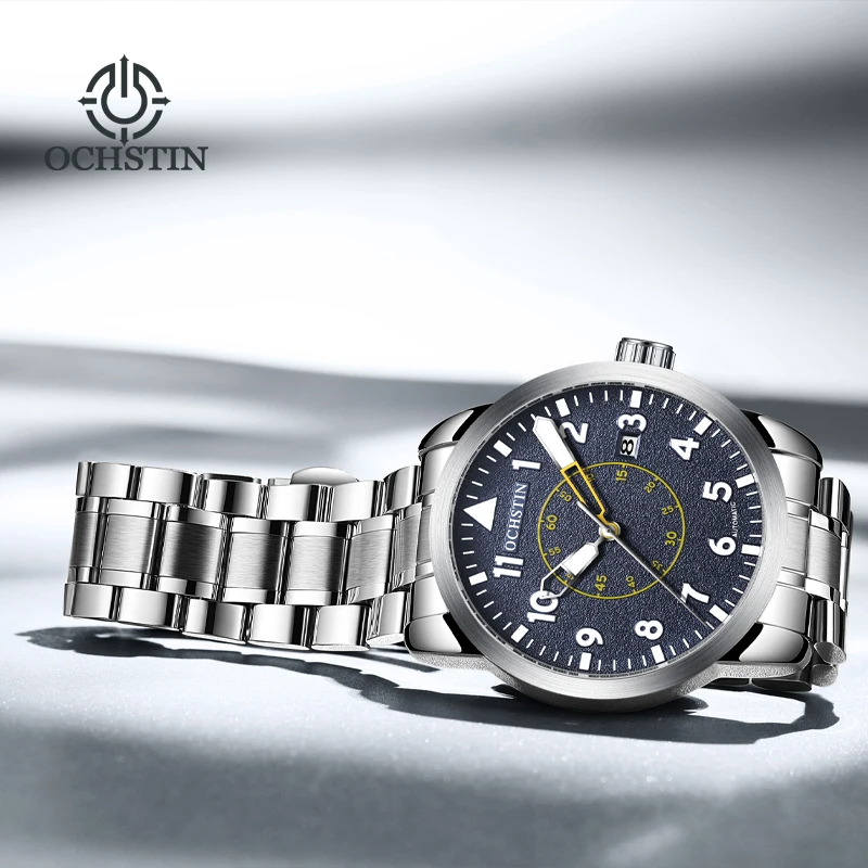 OCHSTIN August 2024 New Master Series Minimalist Fashion Mechanical Movement Watch Men's Mechanical Watch