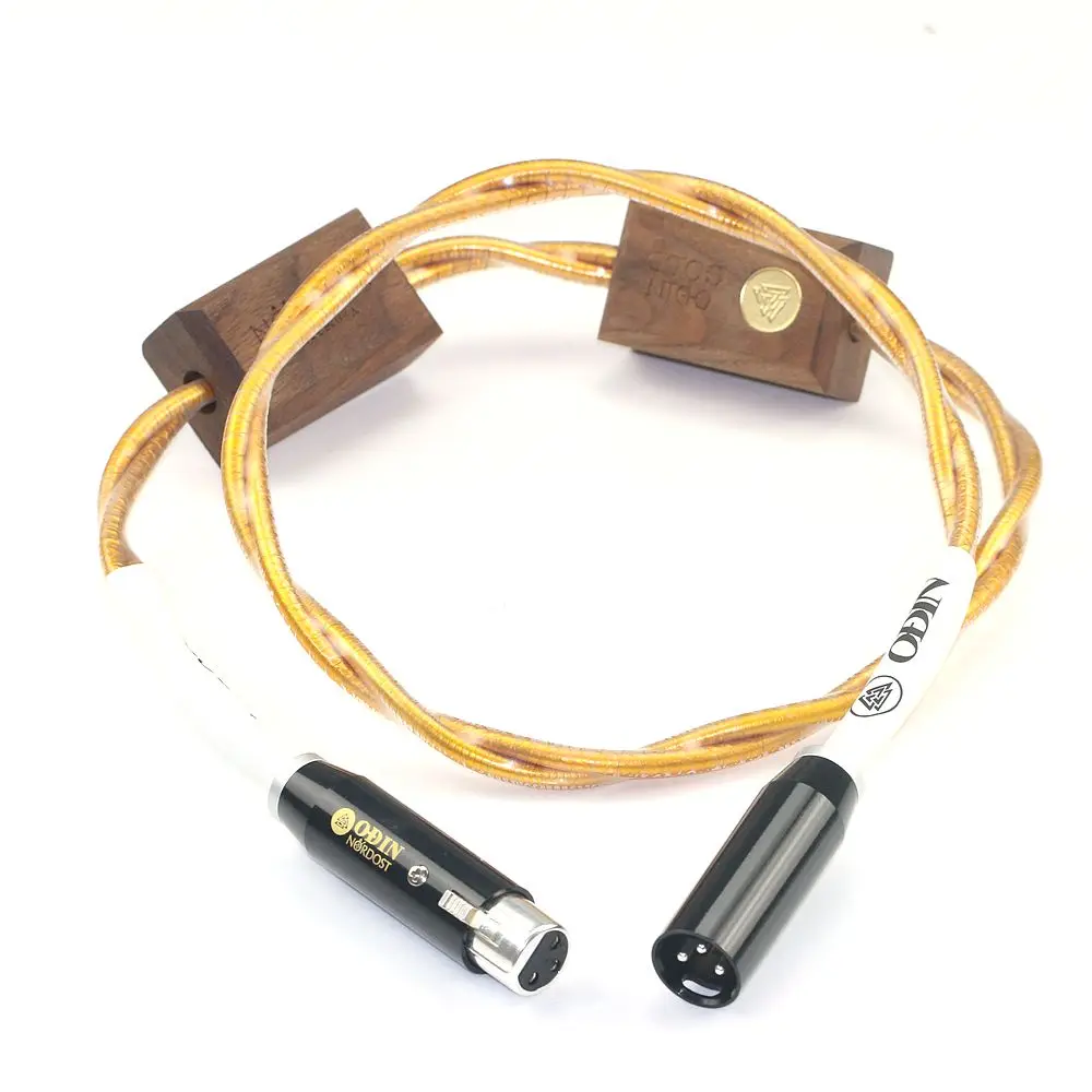 Nordost Gold Odin 110 Ω XLR Cable Coaxial Equilibrado Cable de Micrófono Cable Digital Cable de Audio AES/EBU