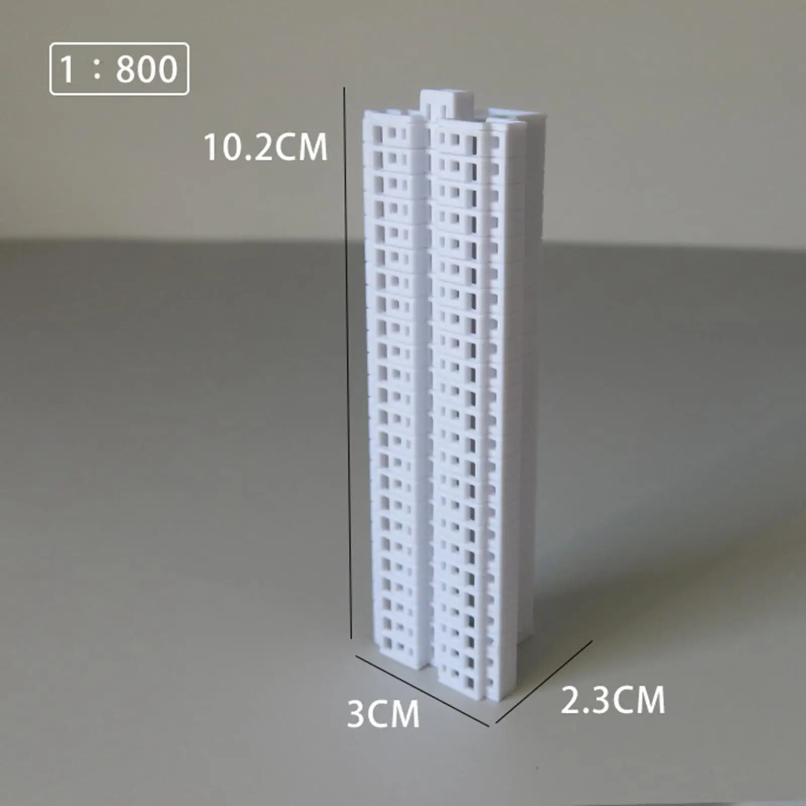 1/800 Bouwlandschap Materialen Foto Props Spoorweg Architectuur Layout