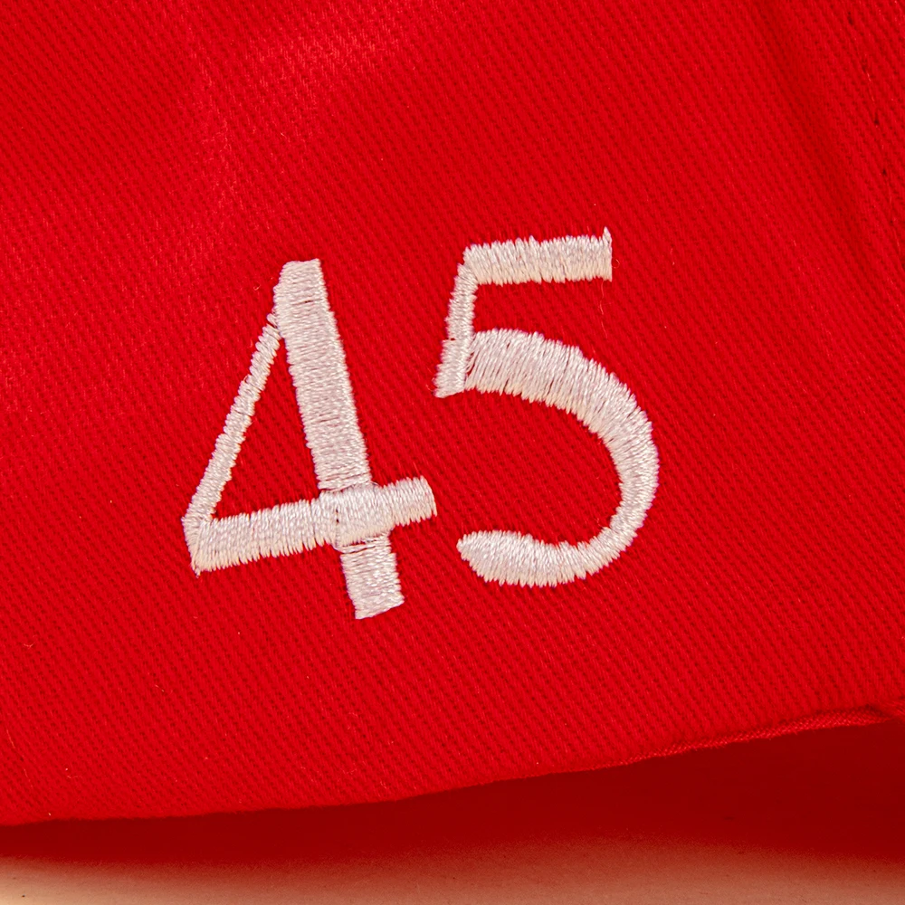 Modische USA-Buchstaben Bestickte Baseballkappe für Männer und Frauen Amerikanische Flagge Patch Verstellbare Patriotische Vatertagsmütze für Outdoor Casual Alltag – Detail 9