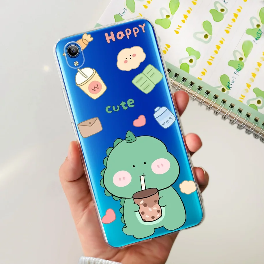 For Vivo Y91C Case For Vivo Y1s 2020 Cover Fashion Dandelion Flower Funda Soft Silicone Case For Vivo Y90 1908 1823 Y 91C Bumper