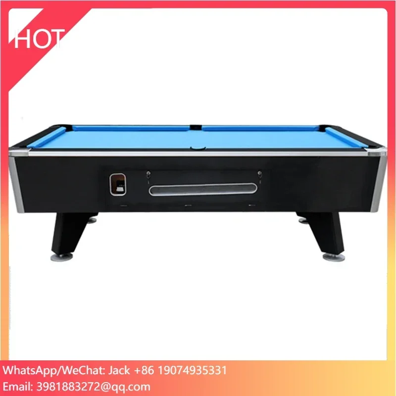 Professional 8 feet standard size marble Billiards coin operated pool table