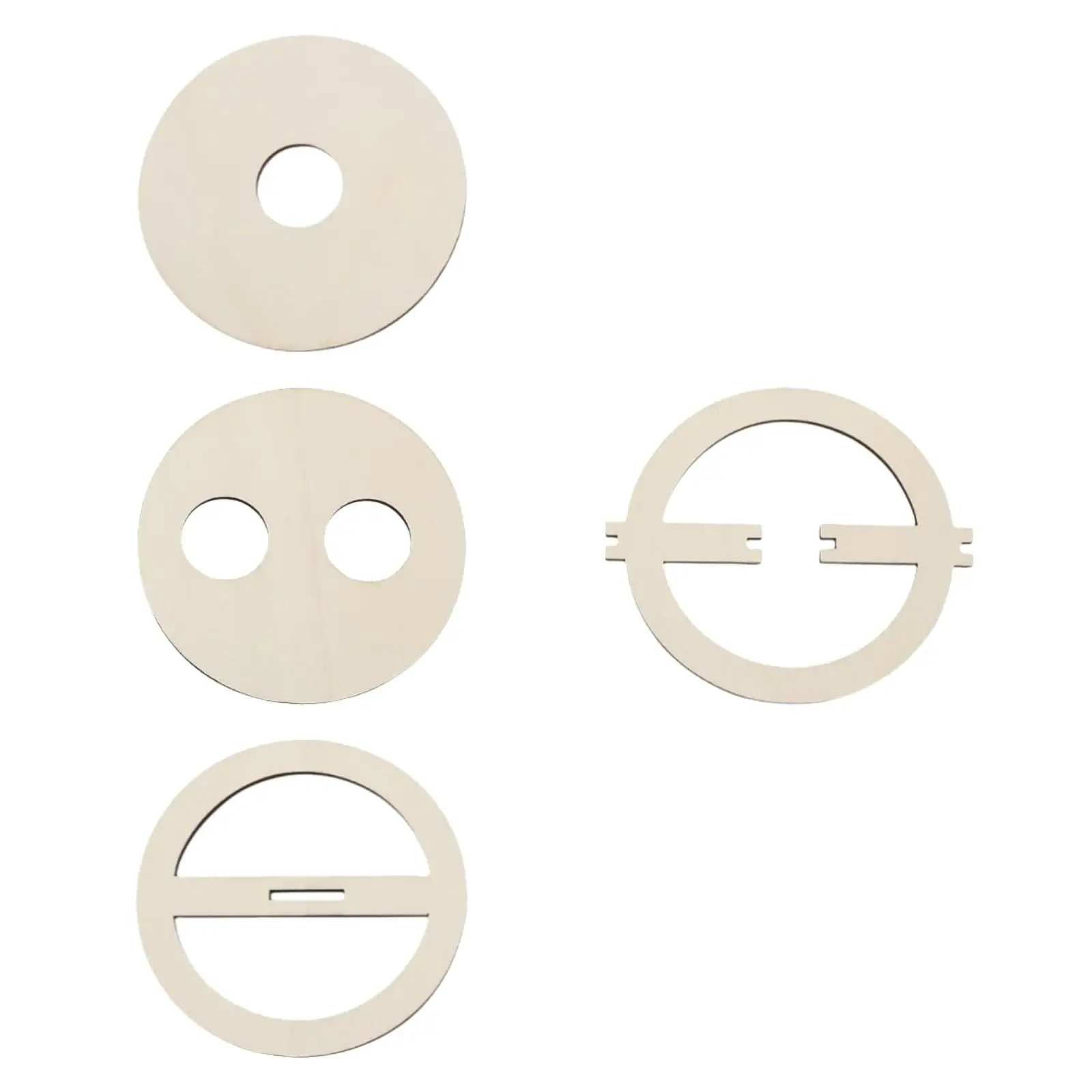 5 Pieces Wooden Wick Centering Tool Candle Wick Stabilizer Wick Bar Hand Tool Round Portable for Candle DIY Making Home Decor