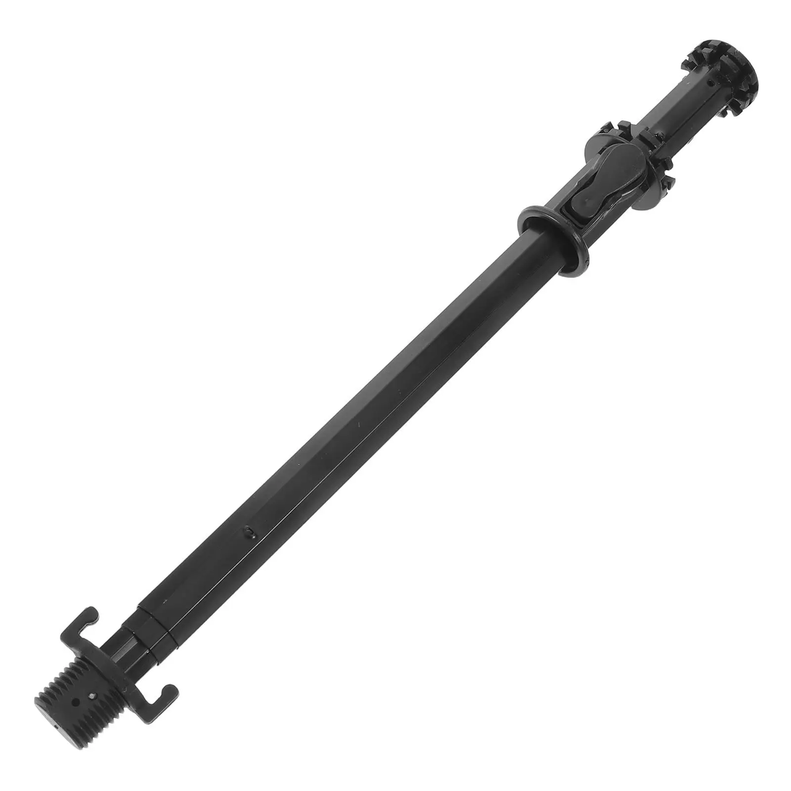 Folding Umbrella Rod Replacement 9 Inch Hand Shaft Black Main Shaft Smooth Close for 8 10 Rib Bone Frame Umbrella Parts