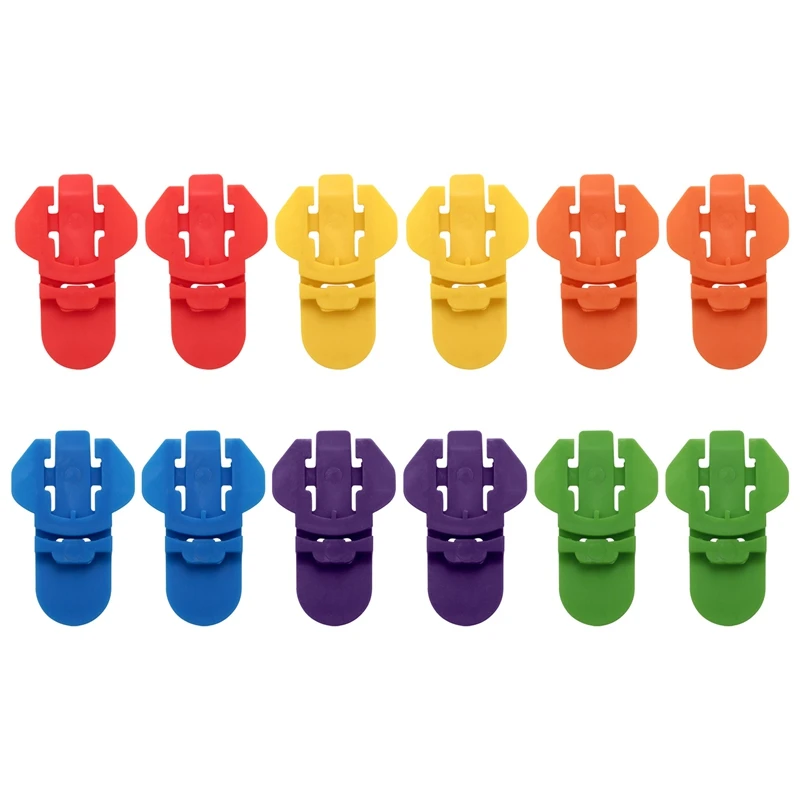 Color Coded Drink Shield And Soda Protector For Family, 12Pk Fun Colored Plastic Tab Openers For , Beer Or Soda Cans