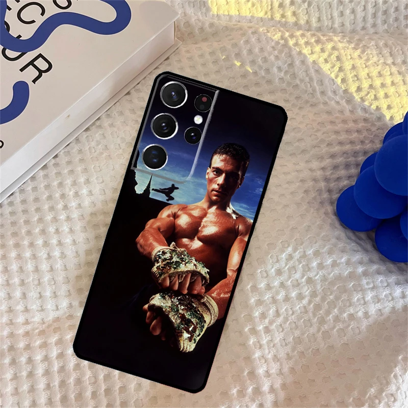 Jean-Claude Van Damme Case For Samsung Galaxy S23 S21 FE S20 S22 Ultra S8 S9 S10 Note 10 Plus Note 20 Ultra Cover