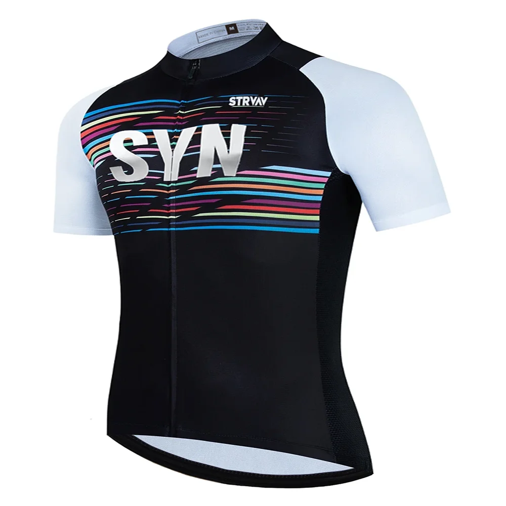 AliExpress STRVAV NEW Strvav Cycling Jersey Mens Modern Man Cycling Maillot Breathable Jersey Man Quick Dry Cycling Clothes For Men Breathable