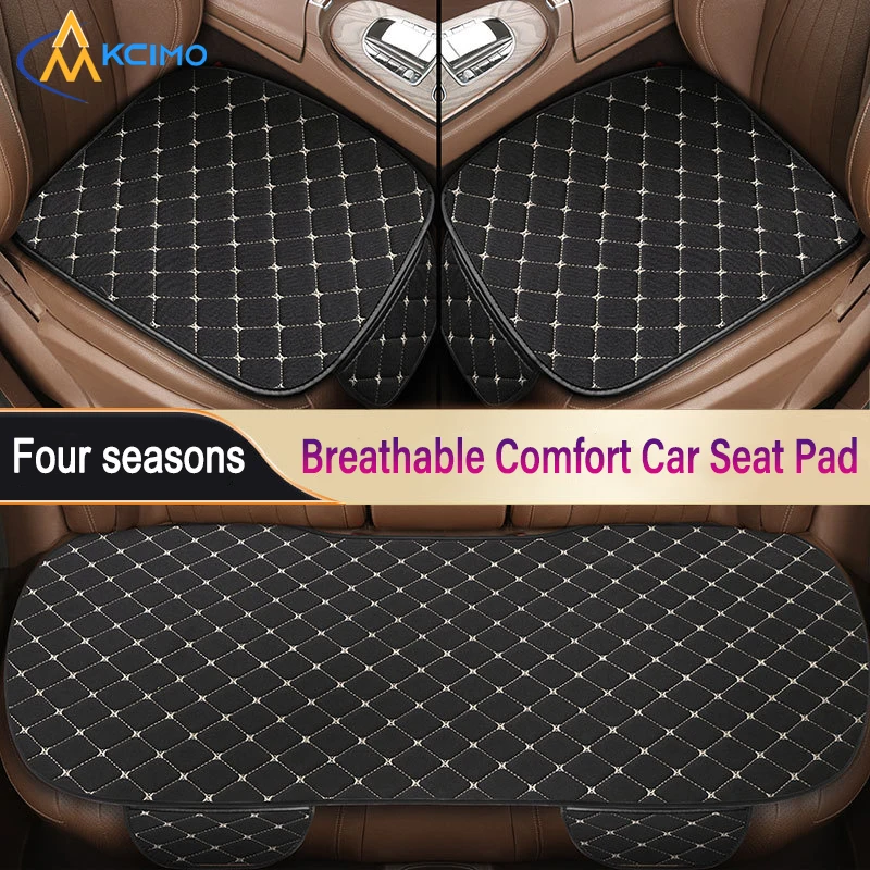 

3Pcs Car Seat Cover Interior Auto Seat Cover Cushion Four Seasons Protector Mat Universal Seat-Cover Carpet Auto Accessories