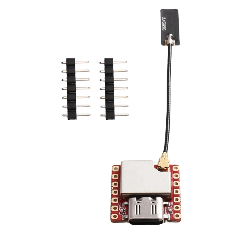 Super Sale Stamp-C5 DIP Highly Integrated Wireless Connectivity Module Powered By ESP32-C5HF4 Dual Band WiFi6 IoT Module