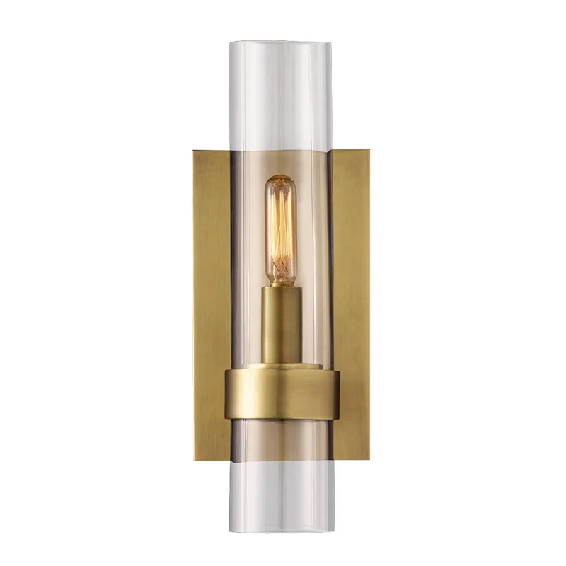 

Modern Luxurious Wall Lights Glass Shade Gold/Black Wall Lamps for Bedroom Bedside Living Room Restaurant Fixtures Led Sconces