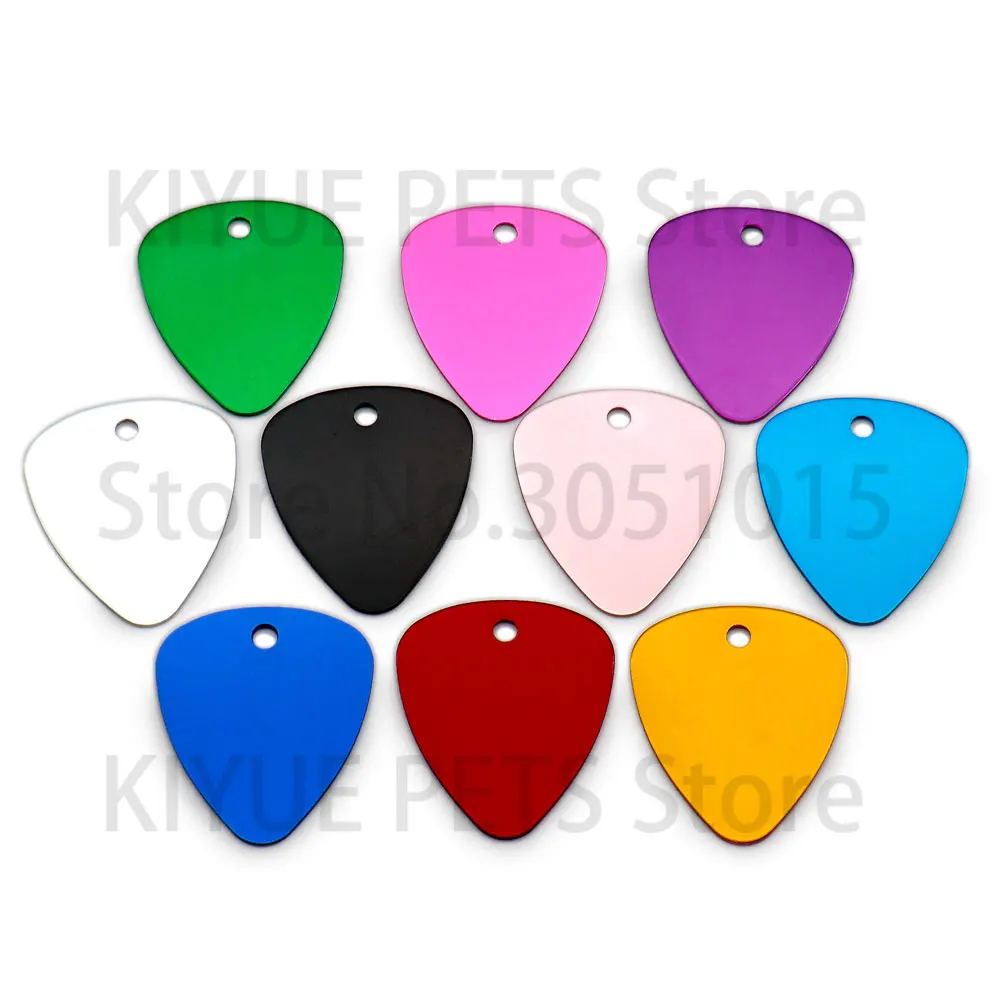 Placa de identificación para perro y gato, aluminio grabable - imagen 4